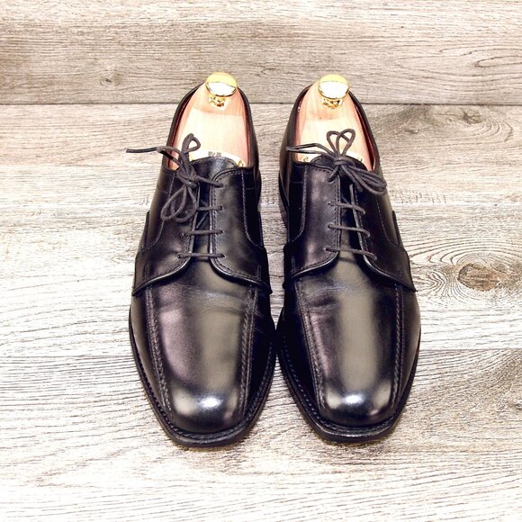 Allen Edmonds SAGAMORE Bicycle Toe Derby 7 D Black * add $15 new Trees main image 5